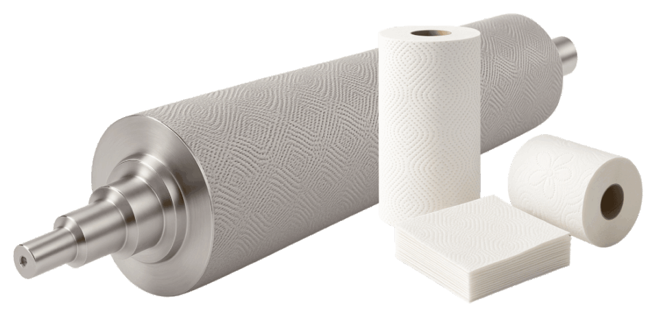 Interflex Embossing Lab Line Embossing Roll Engravings | Interflex Laser Engravers