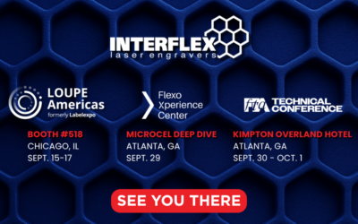 Interflex Laser Engravers to Exhibit at Upcoming Print Industry Events